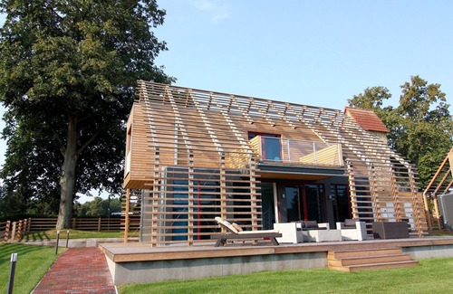 Wendorf House | Chalet mit Außensauna in Wendorf