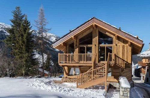 Meribel Village Ski Chalet | Chalet moderne à Méribel avec jacuzzi et sauna - FR-1-566-30