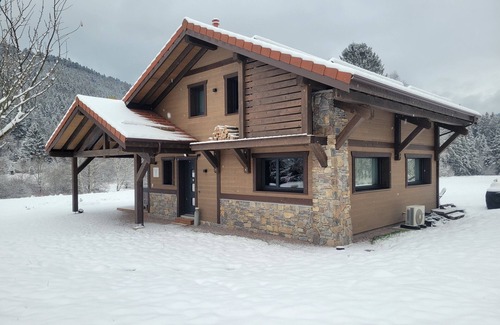 Gerardmer Ski Chalet | Chalet Neuf Le Cerf De La Cleurie, Standing, Spa, Sauna, Billard, Terrain 1 ha