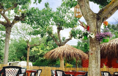 Lido di Dante Ski Chalet | Chalet on camping ground