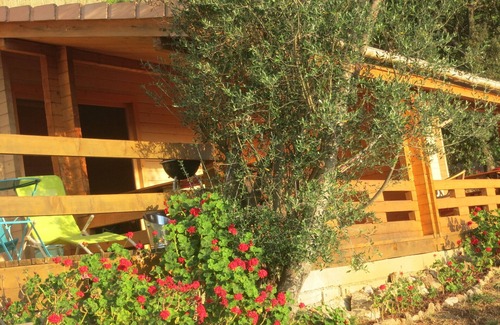 Villanova Ski Chalet | Chalet: sea view, beach 5 minutes, above ground pool, Villanova, 10 km AjaccioCorse