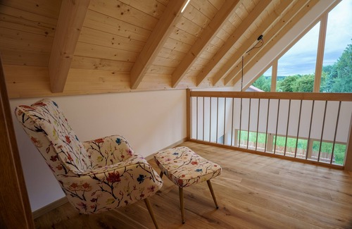 Schoensee Ski Chalet | Chalet Stückberg with spacious terrace and heated outdoor whirlpool