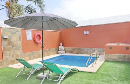 Conil de la Frontera Ski Chalet | Chalet Sultan con piscina