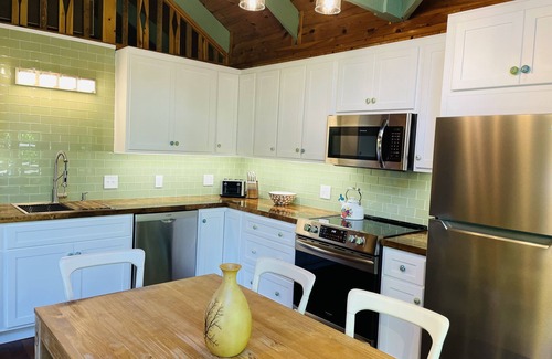 Bar Harbor Ski Chalet | Chalet with a Private Beach in Acadia National Park