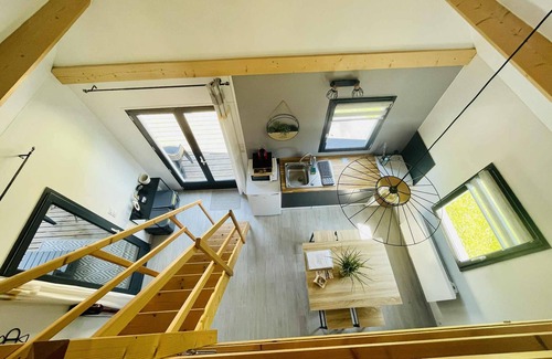 Portbail Ski Chalet | Chalet with Jaccuzi Pets welcome