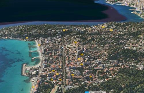 Menton Apartment | Charmant studio rénové avec terrasse, climatisation et WiFi gratuit - FR-1-196-166