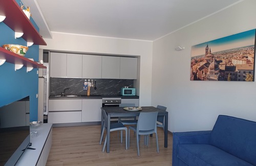 Torre Boldone Apartment | Charming 1-bedroom apartment in marvelous Torre Boldone with AC, WiFi