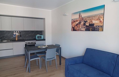 Torre Boldone Apartment | Charming 1-bedroom apartment in marvelous Torre Boldone with AC, WiFi
