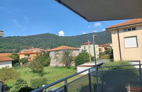 Torre Boldone Apartment | Charming 1-bedroom apartment in marvelous Torre Boldone with AC, WiFi