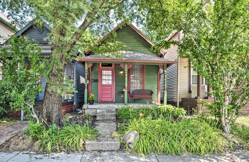 Downtown Indianapolis Cottage | Charming 1875 Indianapolis Home in Downtown!