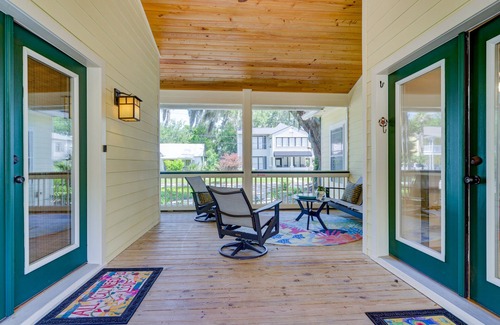 St. Augustine Cottage | Charming 2BR Uptown Cottage - Artsy & Vibrant!