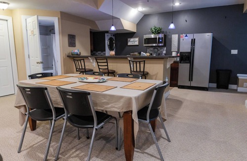 McCain House | Charming 3-bedroom basement with private entrance in a house in West Cary NC