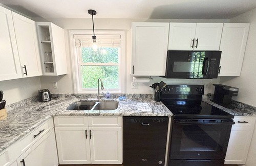 Wakefield-Peacedale House | Charming 5-bedroom house near quaint downtown Wakefield with AC, Wifi.