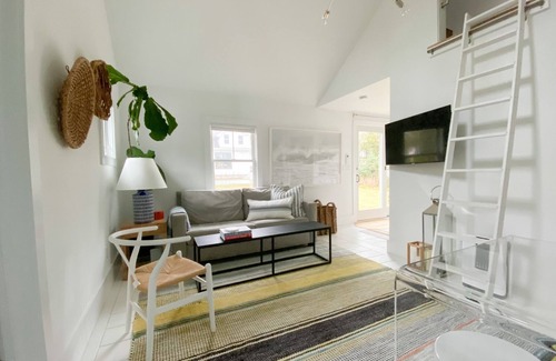 East Quogue Cottage | Charming and Bright Cottage with Salt Water Pool