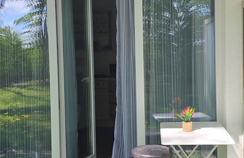 Amberg Apartment | Charming and peaceful studio with gorgeous green backyard view. Energy boosting