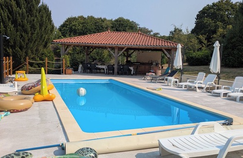 Bussiere-Galant House | Charming and spacious 8-bed w/Pool & Outdoor Kitchen in village with amenities