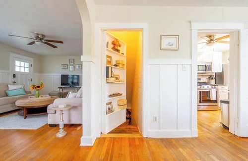 Eastport House | Charming Annapolis Retreat with Hidden Wine Room