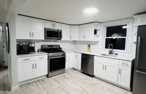 Bayville House | Charming Bay Home with Dock, 2-Bedroom, Fire Pit, WIFI, near Beach