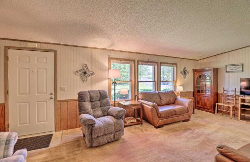 Burdett House | Charming Burdett Home with Grill, Gazebo and Yard