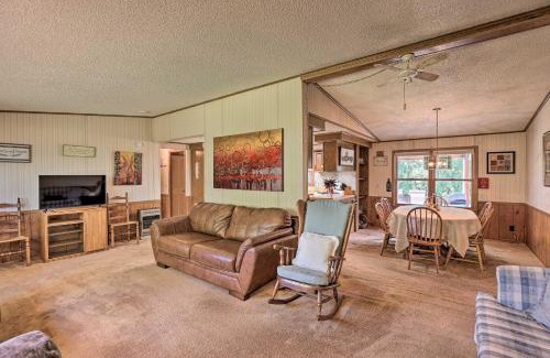 Burdett House | Charming Burdett Home with Grill, Gazebo and Yard