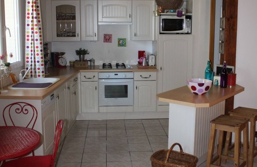 Lion-sur-Mer House | CHARMING CAEN STONE HOUSE 150 M FROM THE SEA/WIFI/VELOS