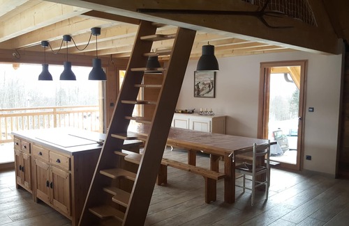 La Feclaz Ski Chalet | Charming chalet in a family resort - La Féclaz