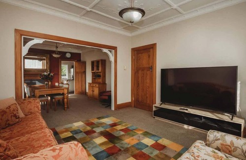 New Plymouth CBD House | Charming City-Central Holiday Home