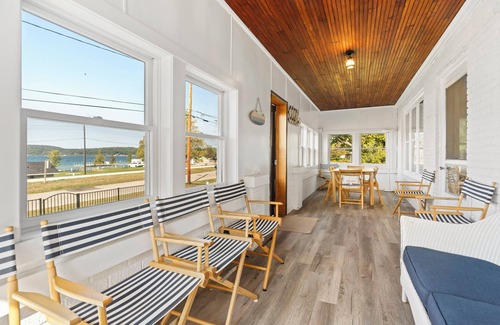 Lake Township Cottage | Charming Crystal Lake Cottage, Walk to Beach and Town, Ski Crystal Mountain