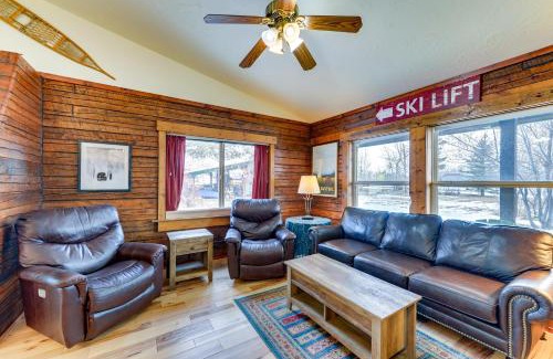 Driggs House | Charming Duplex with Patio 12 Mi to Grand Targhee!