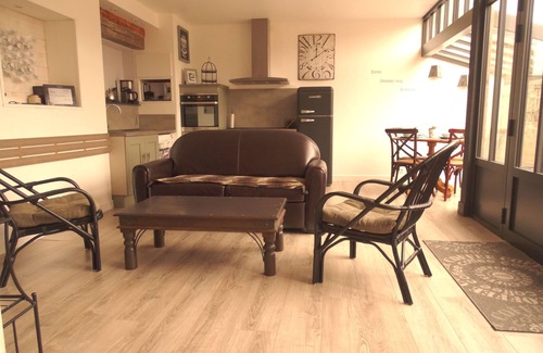 Fecamp Apartment | CHARMING GITE "L'Extazen", 4* : SAUNA and GARDEN, 500m from the SEA