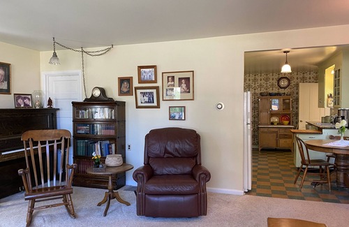 Bellevue House | Charming Grandma Chic home in the Wood River Valley steps from the bike path