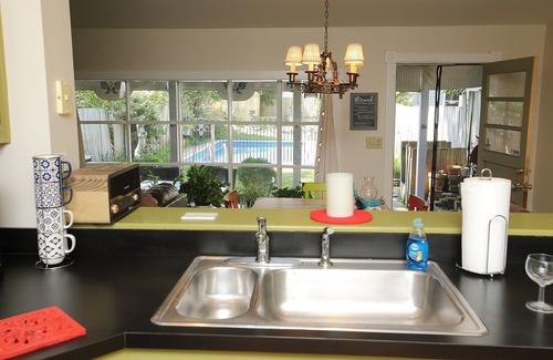Cherokee Triangle House | Charming Highlands Victorian w/Pool-Quiet Street Just 2 Blocks from the Strip!