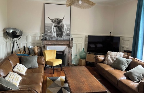 Etel Villa | Charming house 2OOm from the port and seawater basin, right in the center of town.