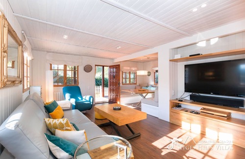 Olivella Ski Chalet | Charming House with Private Pool, Hot Tub & Wonderful Views near Sitges