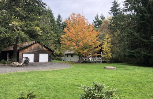 Shelton House | Charming Island Chalet, Big Kitchen, Relax, Quiet Forest Setting, Starry Nights