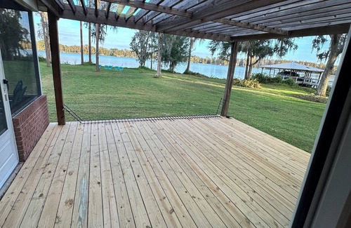 Odessa House | Charming lakefront 4-bedroom house, sleeps 10 adults. Come and Relax