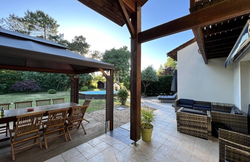 Lit-et-Mixe Villa | Charming Landaise villa at the edge of the forest for assured tranquility