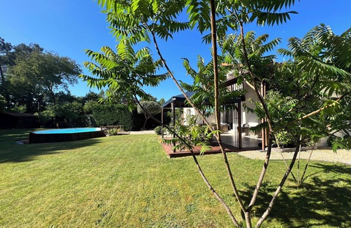 Lit-et-Mixe Villa | Charming Landaise villa at the edge of the forest for assured tranquility
