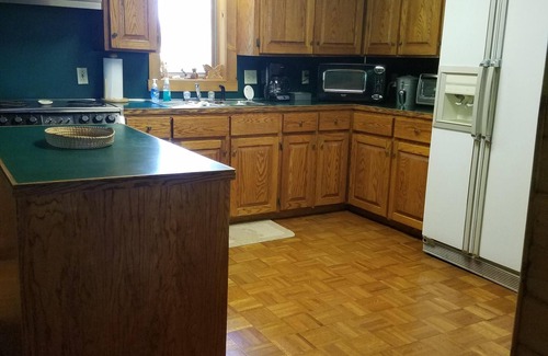 Smith River Cabin | Charming Log Home with Pond on 27 Acres with Mountain Views