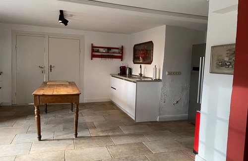 Damp House | Charming manor house near the Baltic Sea with fireplace and plenty of space
