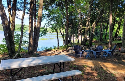 Northfield Cottage | Charming new cottage w/modern amenities on peaceful Bog Lake, Northfield Maine