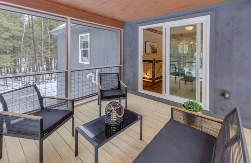 Campton House | Charming new rustic mountain home located 10 minutes from Waterville Valley!