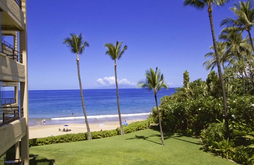 Wailea Condo | Charming Oceanfront retreat- Steps from the Beach, 2BR/2BA Polo Beach Club 308