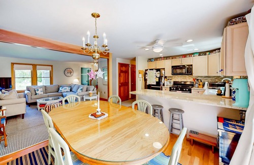 Eastham House | Charming retreat near the ocean with W/D, games, & trails