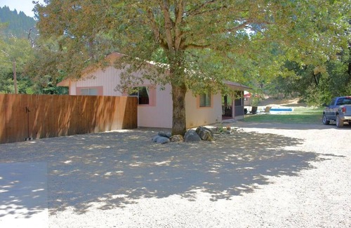 Salyer House | Charming secluded 2-bedroom home in Hawkins Bar with pool and pet friendly