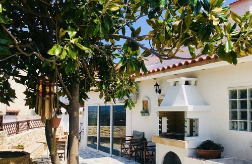 Makhairoi Apartment | Charming studio Shamballa is in a traditional Cretan village.