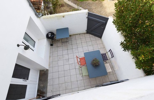 Les Portes-en-Re House | Charming Village Center Home with Fireplace and Modern Kitchen