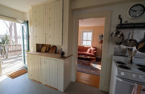 Bath Cottage | Charming Waterfront Cottage on the Kennebec River Walking Distance to Town