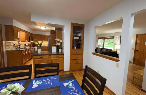 Chaska House | Chaska Retreat with Home Theater Near Ren Fest, and Many Other Attractions