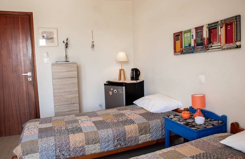 Kato Stalos Hotel | Cheap Twin Room 10 Meters from the Beach